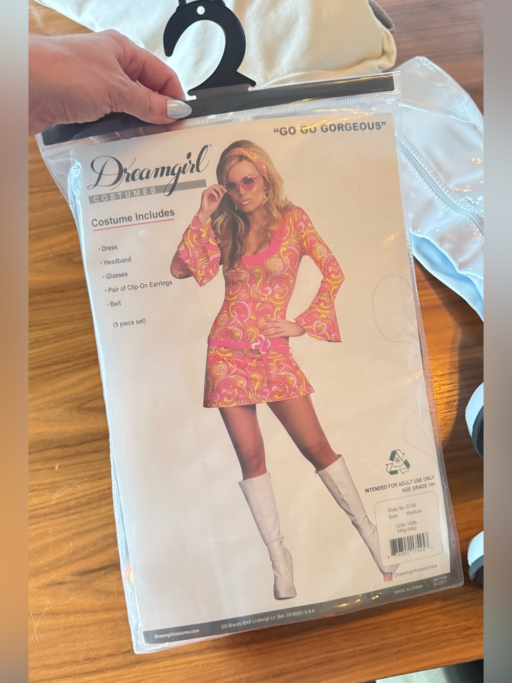 Mod Girl Costume with Boots from Dolls Kill
